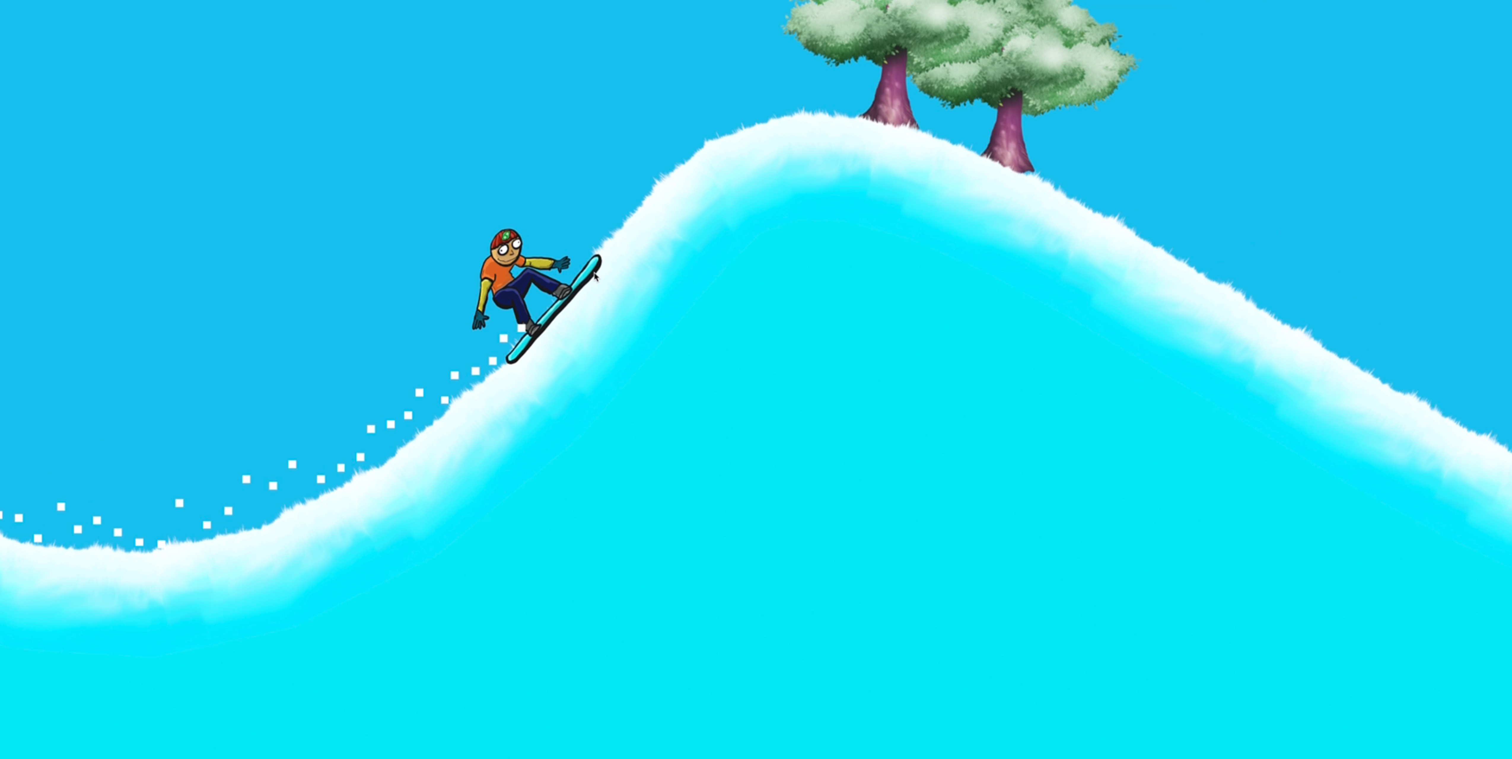 Snow Boarder Game Banner